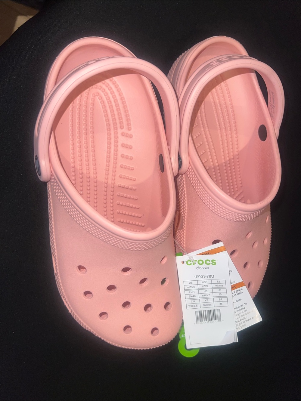 Crocs Classic - Pink size us 7m-9w - Picture 6 of 7